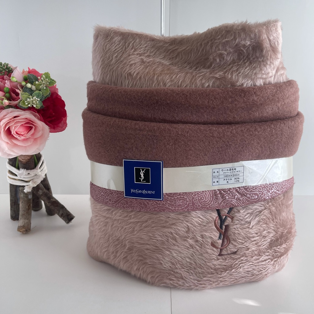 Authentic Ysl Bed Cover